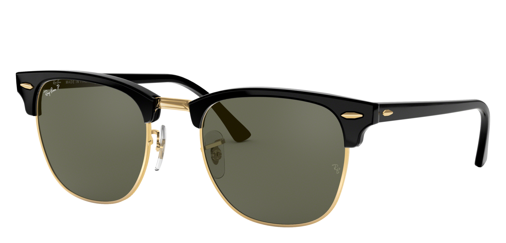 Ray-Ban Clubmaster Classic RB3016 Glass Polarized Sunglasses | Bass Pro ...